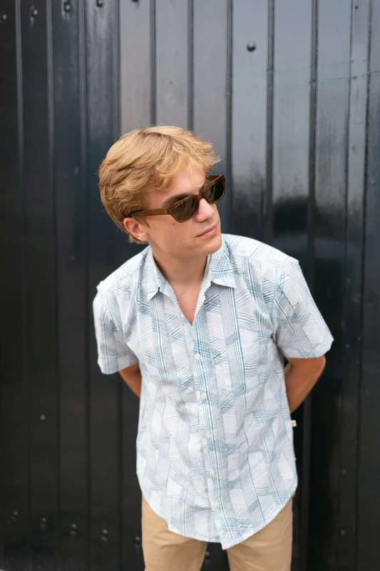 Handmade cotton printed half sleeve shirt Indian handmade shirt