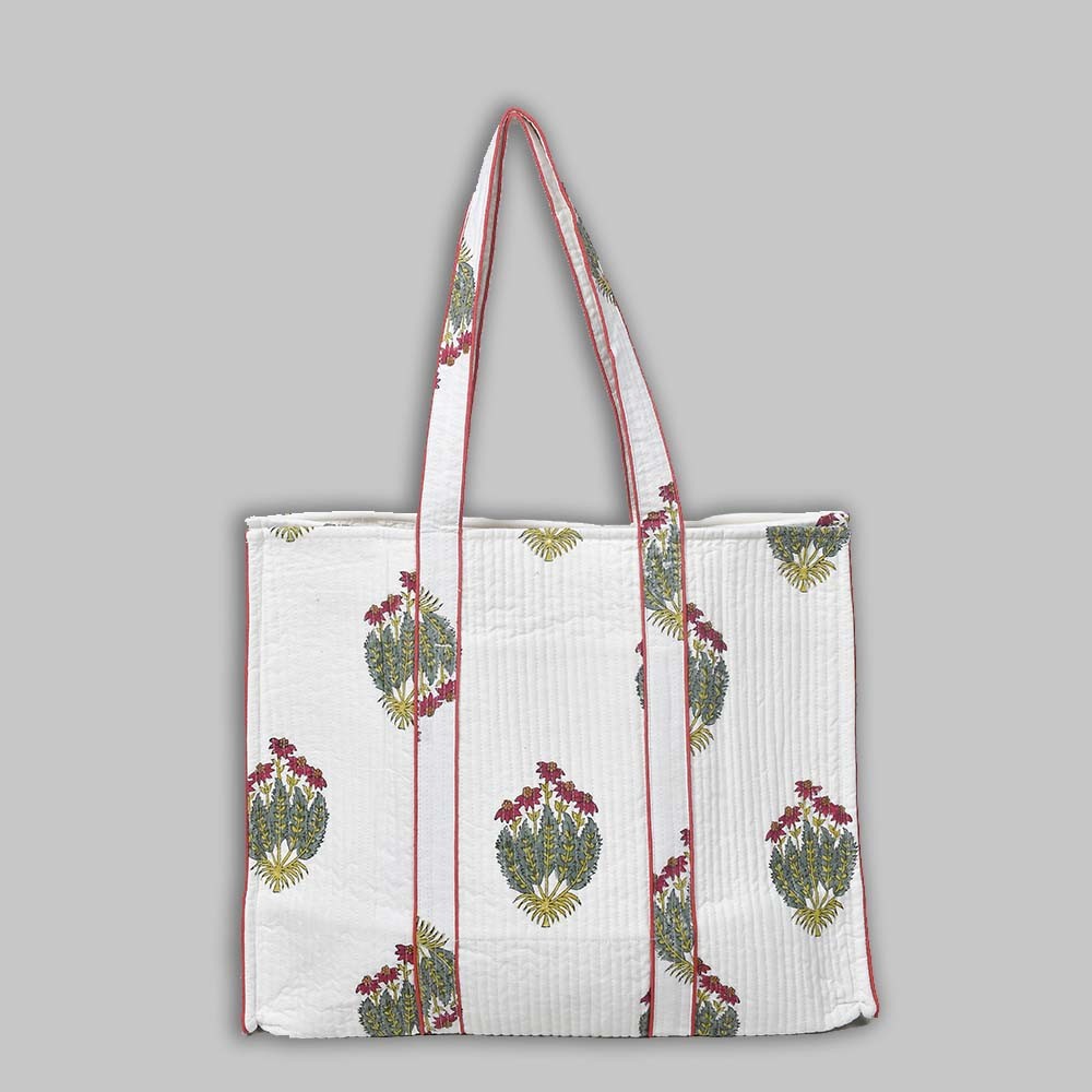 Cotton Hand Bag, Indian Hand Printed Tote Bags, Women hand bags, Tote bags for Girls, Fashion Tote bags, Printed Tote Bags